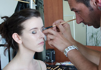 bacstage make-up